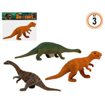 Set med dinosaurier 3 antal