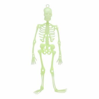Halloweendekorationer Skelett Fluorescerande