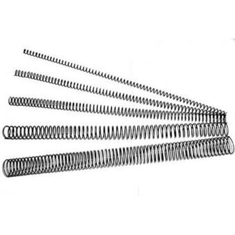 Bindande spiraler DHP 5:1 100 antal Metall Svart A4 Ø 24 mm