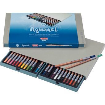 Watercolour Pencils Bruynzeel Aquarel Multicolour 24 Delar