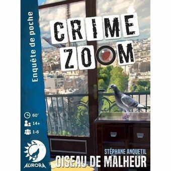 Sällskapsspel Asmodee Crime Zoom : Oiseau de Malheur (FR)