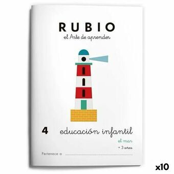 Early Childhood Education Notebook Rubio Nº4 A5 spanska (10 antal)