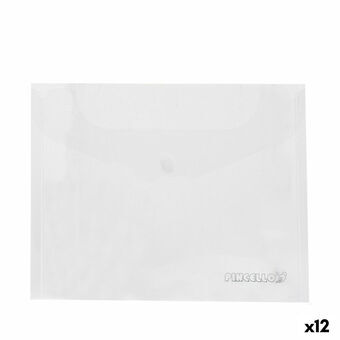 Dokumenthållare med flik Plast Transparent A5 (12 antal)