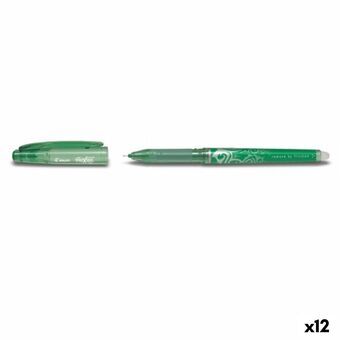 Penna för flytande bläck Pilot Friction 0,25 mm Grön (12 Delar) (12 antal)