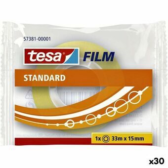 Självhäftande band TESA 15 mm 33 m Transparent (30 antal)