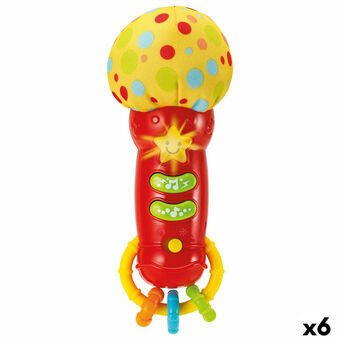 Toy microphone Winfun 6 x 16,5 x 6 cm (6 antal)
