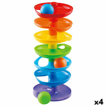 Aktivitetsspiral PlayGo Rainbow 15 x 37 x 15,5 cm 4 antal