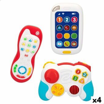 Set med bebisleksaker PlayGo 14,5 x 10,5 x 5,5 cm (4 antal)
