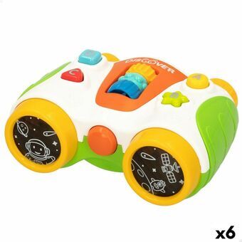 Interaktiv leksak för småbarn Colorbaby Kikare 13,5 x 6 x 10,5 cm (6 antal)