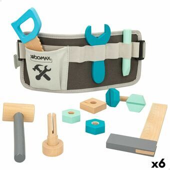Toy tools Woomax 12 Delar 31 x 14 x 2,5 cm (6 antal)