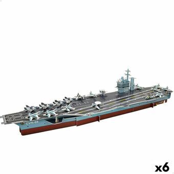 3D-pussel Colorbaby Nimitz Hangarfartyg 67 Delar 77 x 18 x 20 cm (6 antal)