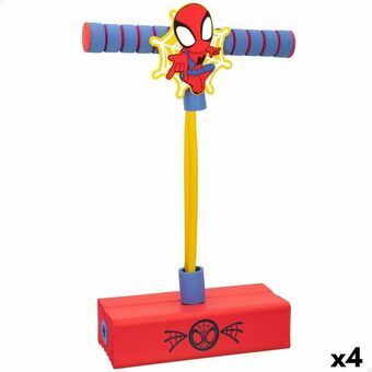 Pogobouncer Spiderman Röd Barn 3D (4 antal)