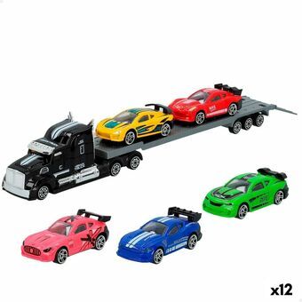 Lastbil och småbilar Speed & Go 28 x 5 x 4,5 cm (12 antal)