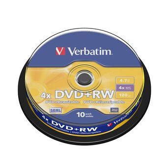 DVD-RW Verbatim    10 antal 4x 4,7 GB