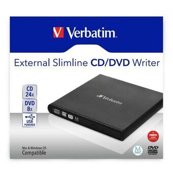 Extern inspelare Verbatim Slimline CD/DVD