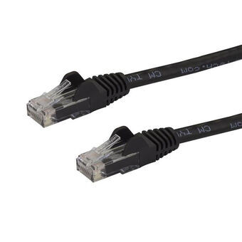 Nätkabel UTP Styv Kategori 6 Startech Cable de Red Cat6 con Conectores Snagless RJ45 - 30,4m Negro Svart