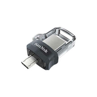 Minnessticka SanDisk SDDD3-064G-G46 Svart Nyckelkedja Silvrig 64 GB