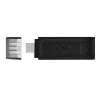 USB-minne Kingston DT70/64GB Svart 64 GB