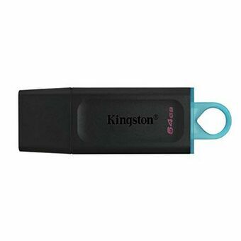 USB-minne Kingston DTX/64GB Nyckelkedja Svart 64 GB