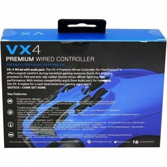 Spelkontroll GIOTECK VX4PS4-42-MU Blå Bluetooth PC