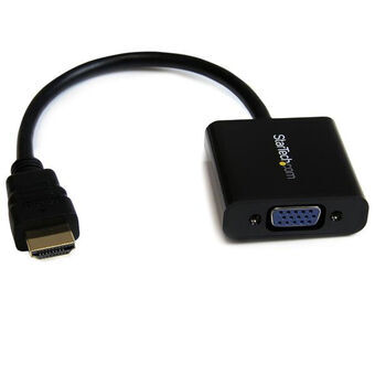 Adapter HDMI Startech HD2VGAE2 1920 x 1080 px Svart