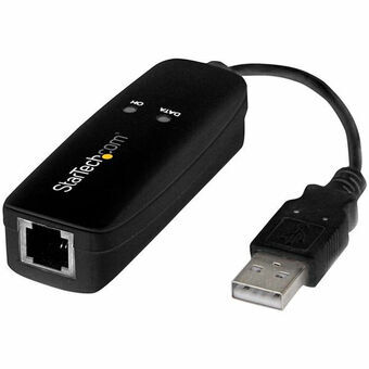Adapter USB Startech USB56KEMH2 RJ-11 Svart