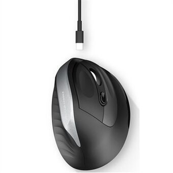 Trådlös optisk mus Energy Sistem Office Mouse 5 Comfy Svart/Grå