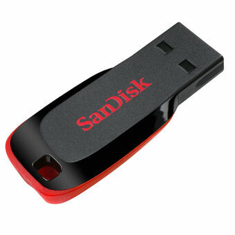 USB-minne SanDisk SDCZ50-064G-B35 USB 2.0 Svart Multicolour 64 GB