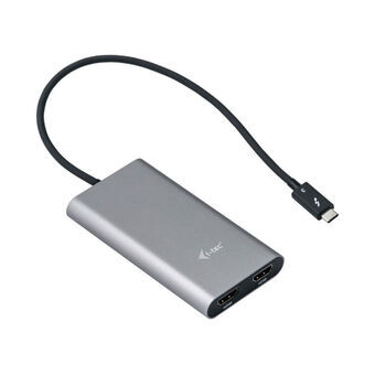 Adapter HDMI i-Tec TB3DUAL4KHDMI Thunderbolt 3