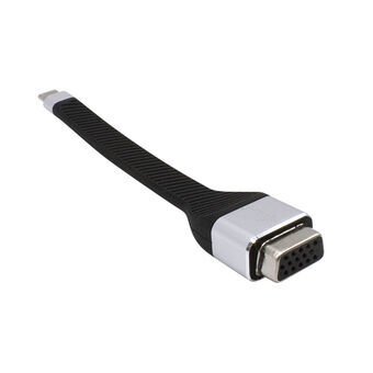 USB C till VGA Adapter i-Tec C31FLATVGA60HZ       FHD Flexibel Svart