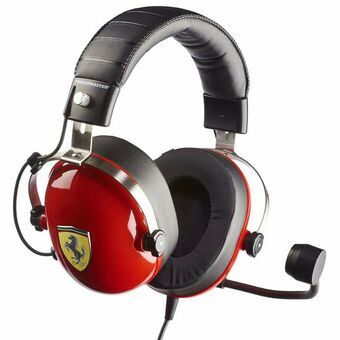 Hörlurar med mikrofon Gaming Thrustmaster T.Racing Scuderia Ferrari Edition-DTS Röd