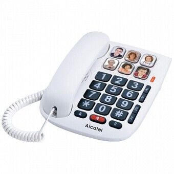 Fasttelefon för Seniorer Alcatel ATL1416459 LED Vit