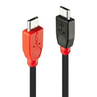 Kabel Micro USB LINDY 31758 50 cm Svart