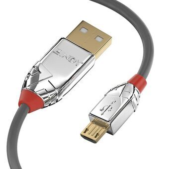 USB 2.0 A till Micro USB B Kabel LINDY 36652 2 m
