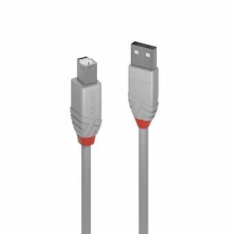 Kabel Micro USB LINDY 36683 Svart Grå