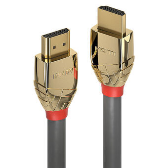 Kabel HDMI LINDY 37863 3 m Grå Gyllene