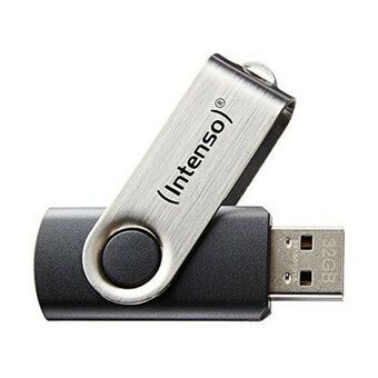 Minnessticka INTENSO 3503490 USB 2.0 64 GB Svart 64 GB USB-minne
