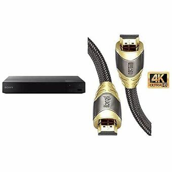 DVD-spelare Sony HDMI USB Svart