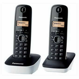 Trådlös Telefon Panasonic KX-TG1612 Ambra Svart/Vit
