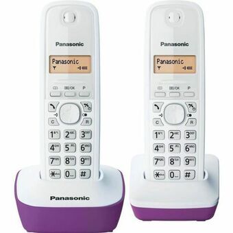 Trådlös Telefon Panasonic KX-TG1612FRF Purpur