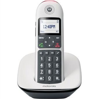 Fasttelefon för Seniorer Motorola 107CD5001WHITE