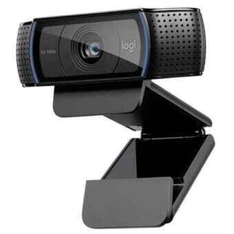 Webbkamera Logitech 960-001055           1080p FHD 30 fps Svart