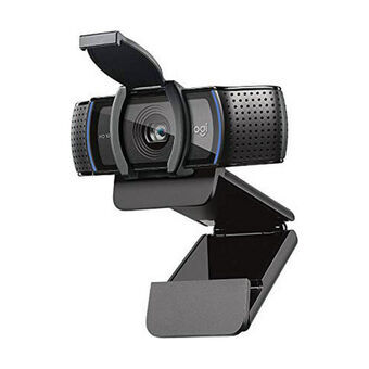 Webbkamera Logitech C920S Full HD 1080p 30 fps Svart