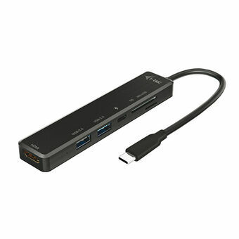 USB-HUB i-Tec Travel Easy 60W