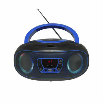 CD-Radio MP3 Denver Electronics 111141300011 Bluetooth LED LCD Blå