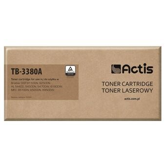Kompatibel Toner Actis TB-3380A Svart Multicolour