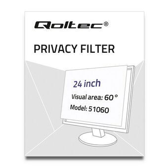 Sekretessfilter för datorskärm Qoltec 51060