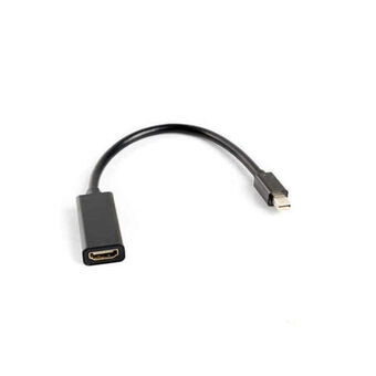 Mini DisplayPort till HDMI Adapter Lanberg AD-0005-BK 20 cm Svart