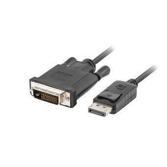 Kabel DisplayPort till DVI Lanberg CA-DPDV-10CU-0030-BK