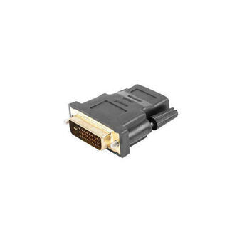 HDMI till DVI Adpater Lanberg AD-0010-BK Svart